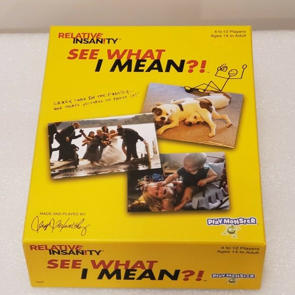 NWT RELATIVE INSANITY FAMILY PARTY GAME - Picture 1 of 6